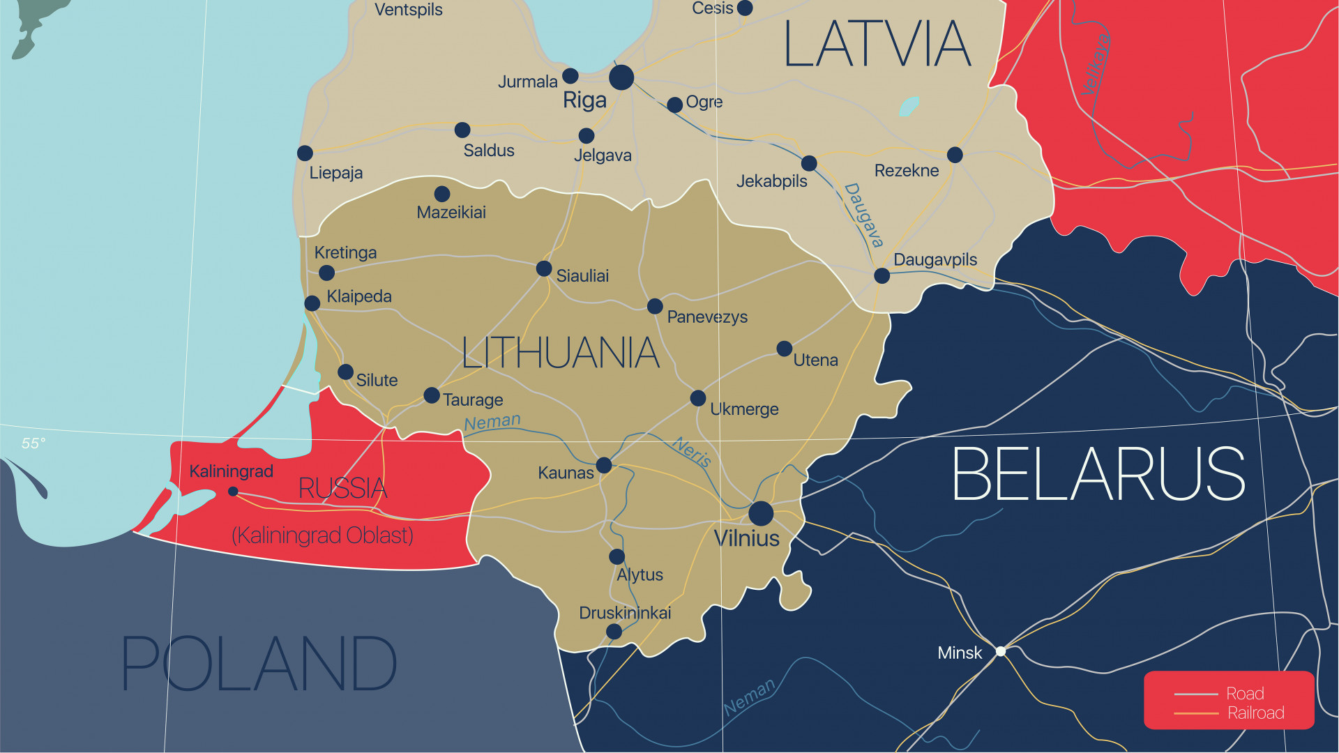 Újranyitotta határátkelőit a balti ország