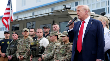 Terjed a Trump-modell: katonák jelentek meg Memphis utcáin, retteghetnek a bűnözők