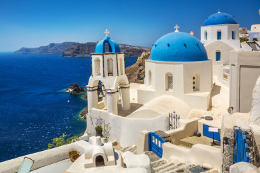 görög santorini getty stock