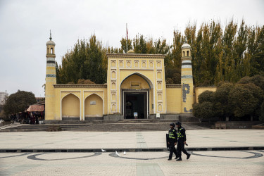 hszincsiang ujgurok rendőrség