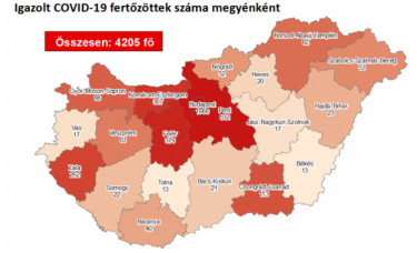 korona térkép