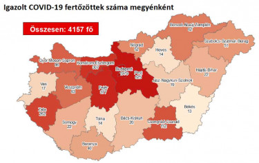 koronavirus megyei terkep200701