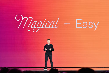 LOS ANGELES, CA - NOVEMBER 17: Airbnb CEO Brian Chesky speaks onstage during Introducing Trips Reveal at Airbnb Open LA on November 17, 2016 in Los Angeles, California. (Photo by Mike Windle/Getty Images for Airbnb)