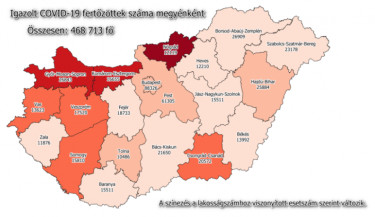 magyar terkep korona 210308