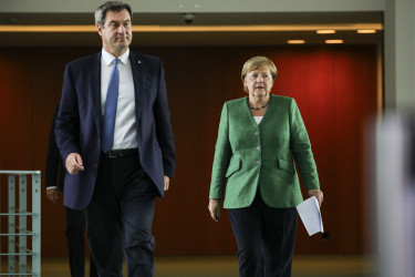 markus söder angela merkel