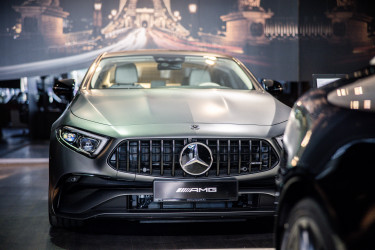 mercedes amg a pappas auto szalonjában