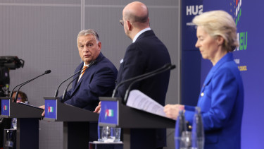 Orbán Viktor és Ursula von der Leyen
