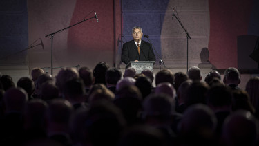 Orbán Viktor Prága