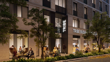 tribe hotel látványterv