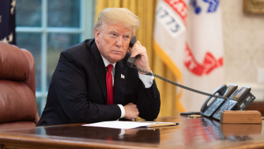 Trump váratlanul felhívta Putyint a Fehér Házban zajló csúcstalálkozón (2.)
