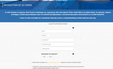 vakcina regisztracio